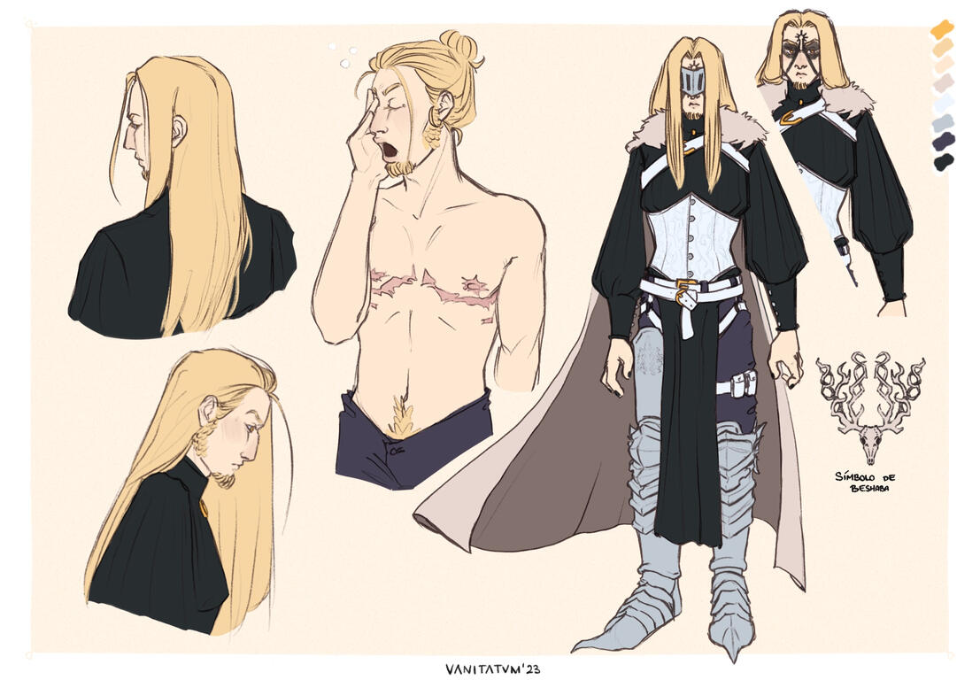 Vinter, aasimar bard