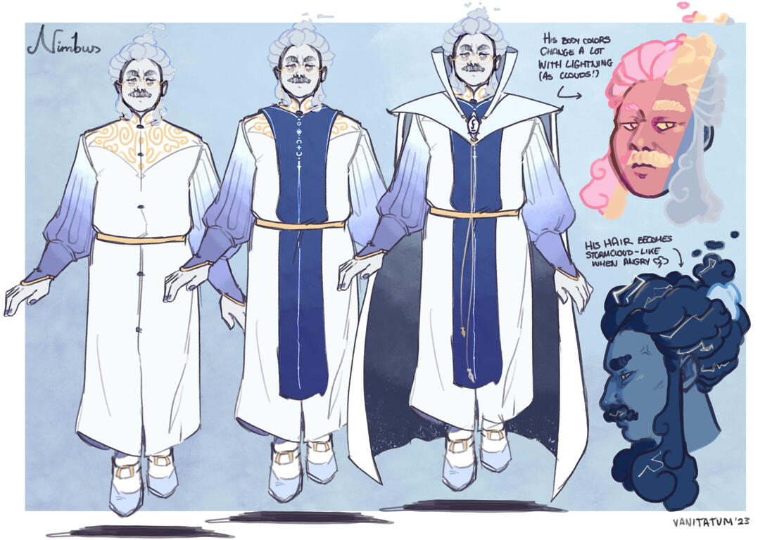 Nimbus, air genasi wizard